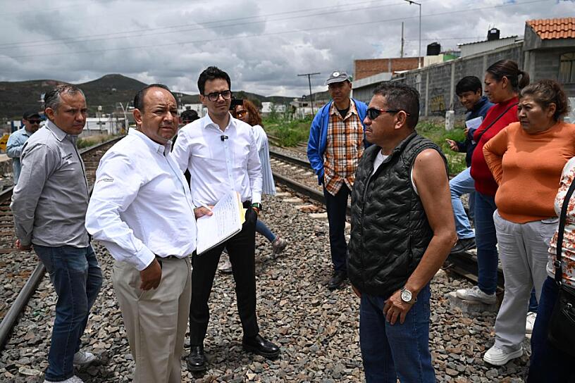 REVISA GODEZAC PUNTOS DE RIESGO EN CRUCES FERROVIARIOS