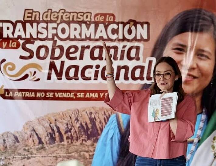 DESTACA VERO DÍAZ ORGANIZACIÓN DE MORENA A 12 AÑOS DE SU REGISTRO