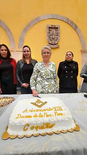 RECONOCEN A SOCORRO HERNÁNDEZ COMO DECANA DE LA MASONERÍA FEMENINA