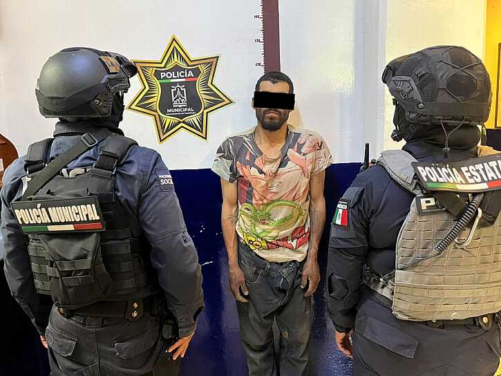 CAPTURAN A IRVIN “N” POR ROBO DE CABLEADO EN TIERRA Y LIBERTAD