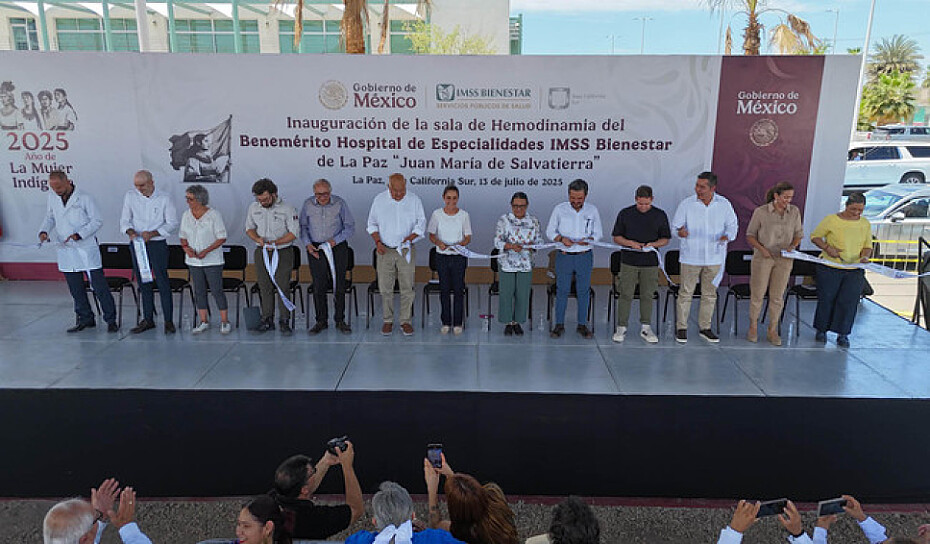 ANUNCIA SHEINBAUM INVERSIÓN DE 300 MDP EN SALUD PARA BCS