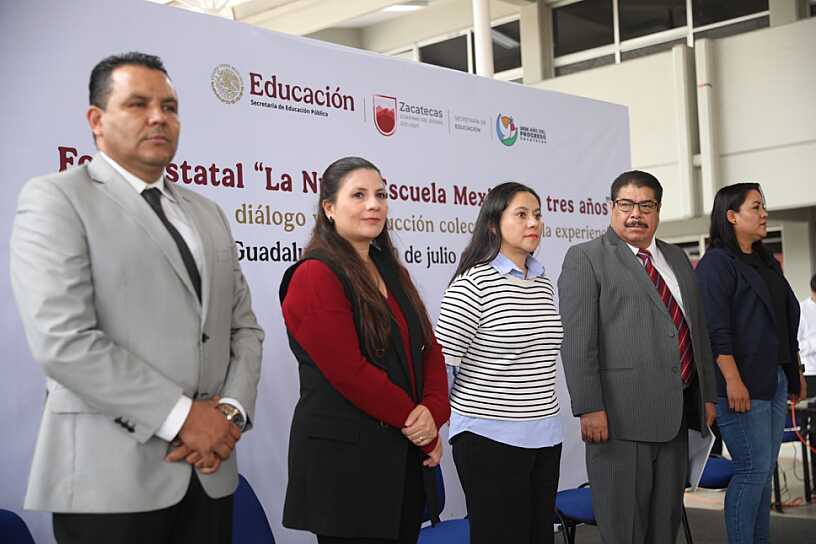 CAPACITA GOBIERNO DE ZACATECAS A 200 DOCENTES EN NUEVA ESCUELA MEXICANA