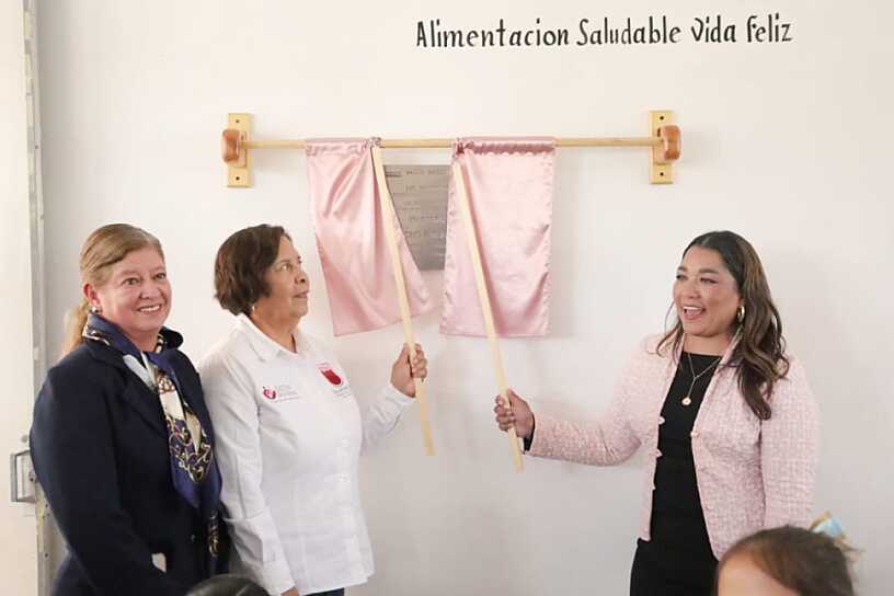 INAUGURAN COMEDOR ESCOLAR EN KÍNDER DE JEREZ
