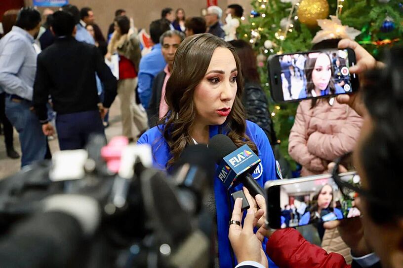 CUESTIONA NOEMÍ LUNA SILENCIO DE SHEINBAUM ANTE ACUSACIONES DE EU