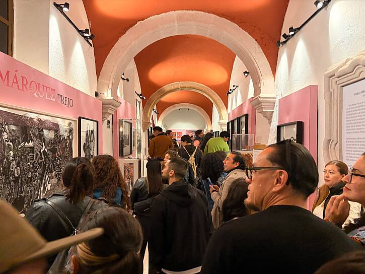 INAUGURAN EXPOSICIÓN HOMENAJE A PABLO MÁRQUEZ TREJO EN ZACATECAS