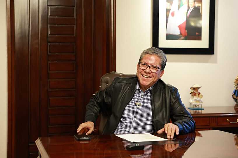 INVITA DAVID MONREAL A CIUDADANÍA A RECIBIR A CLAUDIA SHEINBAUM