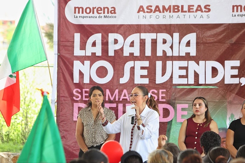LLAMA VERO DÍAZ A DEFENDER LA SOBERANÍA Y LOS PROGRAMAS SOCIALES EN NOCHISTLÁN