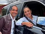 SE REÚNE CLAUDIA SHEINBAUM CON PEPE SALDÍVAR EN GUADALUPE