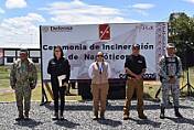 INCINERA FGJEZ NARCÓTICOS ASEGURADOS EN 64 CARPETAS DE INVESTIGACIÓN
