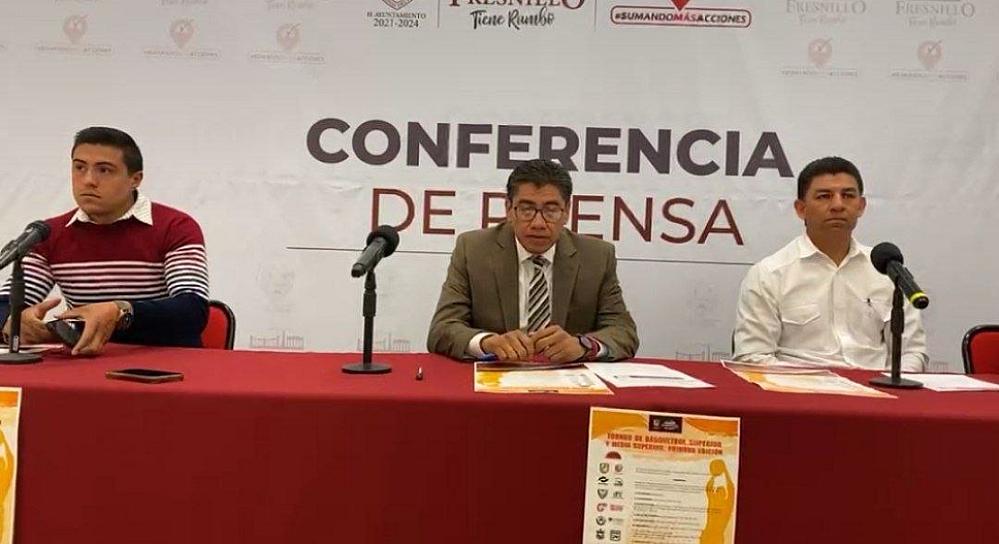 ANUNCIAN CONVOCATORIA DE BASQUETBOL PARA JÓVENES FRESNILLENSES
