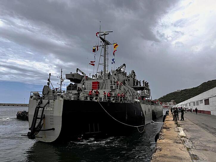 ARRIBAN A VENEZUELA BUQUES DE LA ARMADA DE MÉXICO   