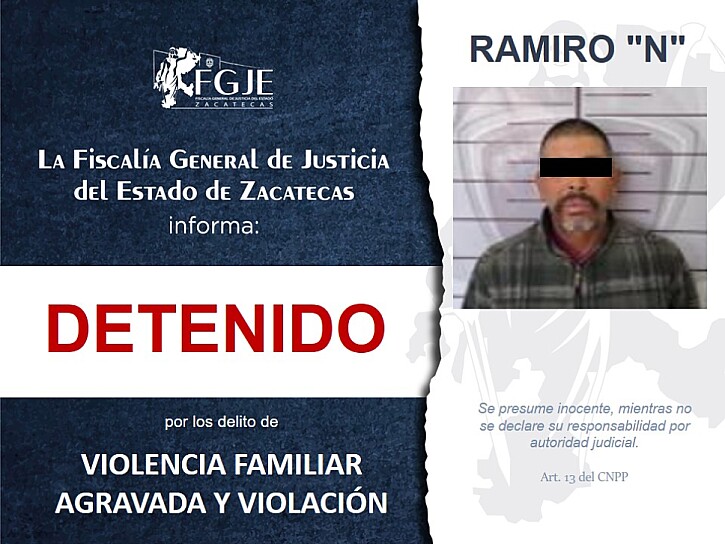 CUMPLIMENTA FGJEZ NUEVE ÓRDENES DE APREHENSIÓN Y UNA COMPARECENCIA