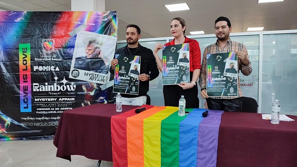 ANUNCIAN RAINBOW FESTIVAL EN LA CAPITAL ZACATECANA 