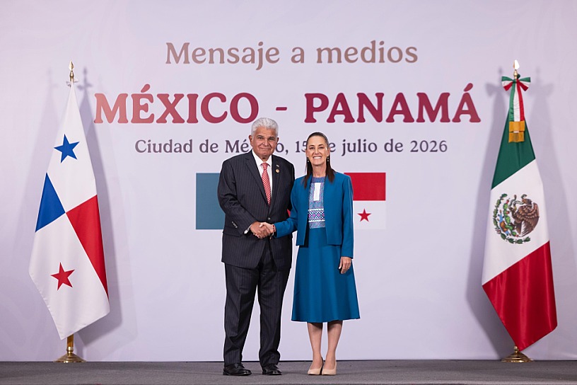 ACUERDAN MÉXICO Y PANAMÁ FORTALECER COOPERACIÓN EN SEGURIDAD, COMERCIO Y TURISMO