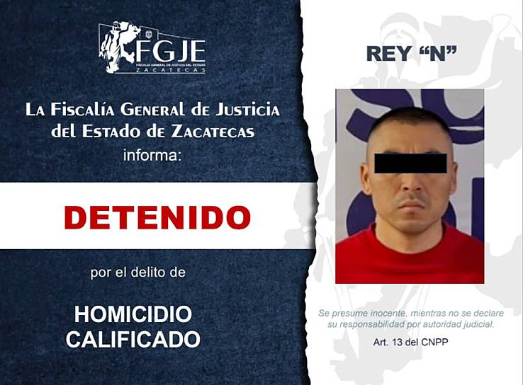 DETIENEN EN OAXACA A HOMBRE BUSCADO POR HOMICIDIO EN ZACATECAS