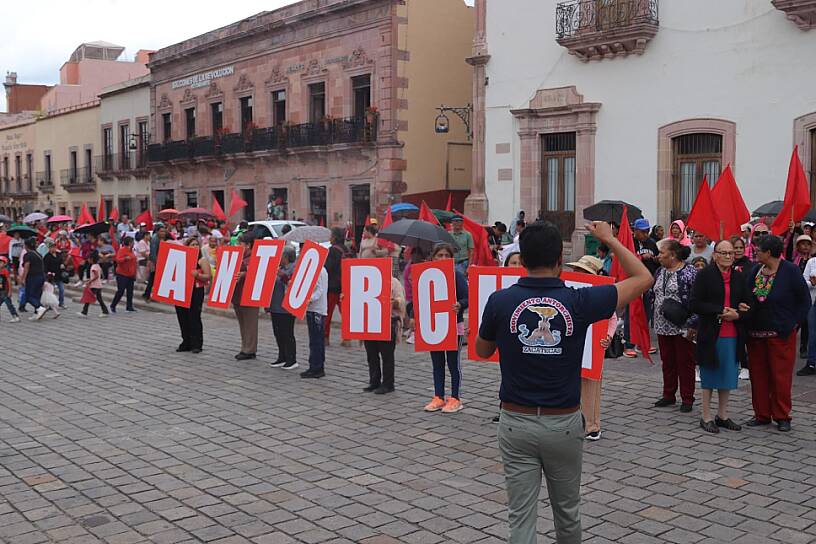 ANUNCIA ANTORCHA CADENA HUMANA Y SOLICITA DIÁLOGO CON GOBIERNO