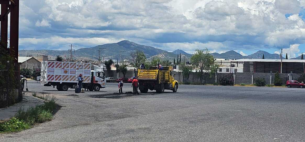 ALISTAN RECINTO FERIAL EN EL MINERAL