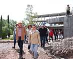 SUPERVISA DAVID MONREAL AVANCES EN MODERNIZACIÓN DEL PARQUE ARROYO DE LA PLATA