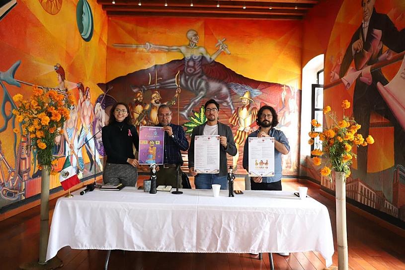 ANUNCIAN FESTIVAL DE LAS CALAVERAS 2024 EN FRESNILLO 