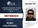 CUMPLIMENTAN DOS ÓRDENES DE APREHENSIÓN POR ROBO Y LESIONES EN ZACATECAS