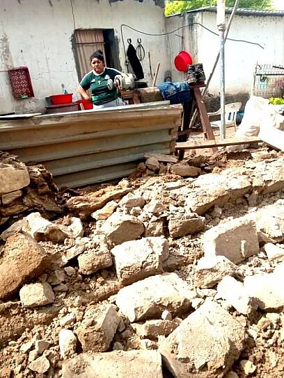 REGISTRAN DAÑOS POR LLUVIAS EN VILLA DE COS Y LORETO