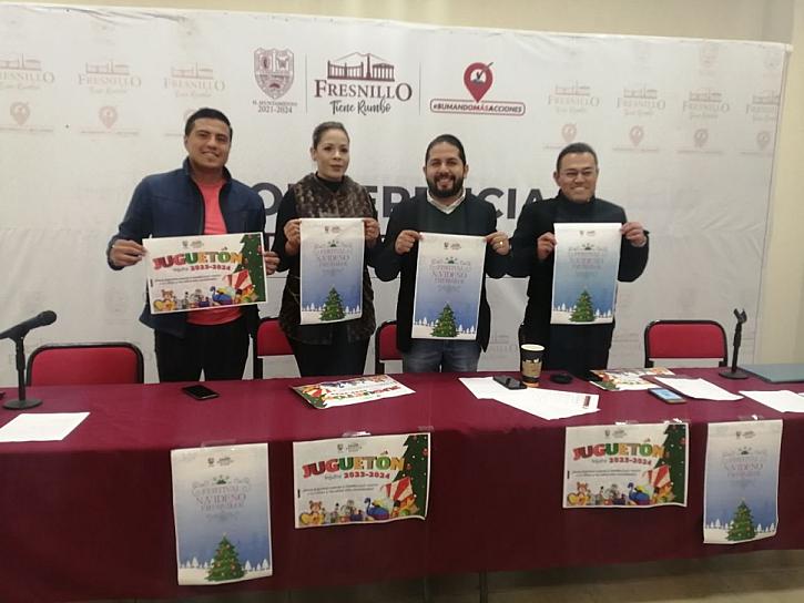 ANUNCIAN FESTIVAL NAVIDEÑO EN FRESNILLO 