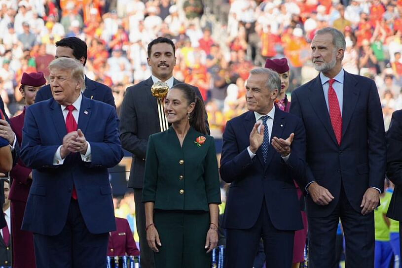 FELICITA SHEINBAUM A ESPAÑA POR SU TRIUNFO EN EL MUNDIAL