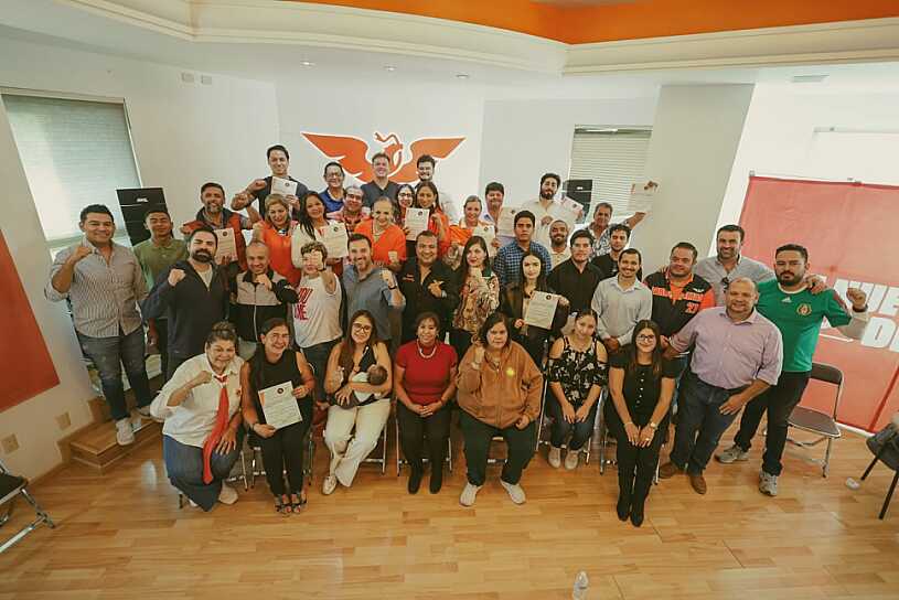 PROMUEVE MOVIMIENTO CIUDADANO CAPACITACIÓN ELECTORAL RUMBO AL PROCESO DE 2027