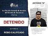 EJECUTA FGJEZ SEIS ÓRDENES DE APREHENSIÓN EN TRES ESTADOS