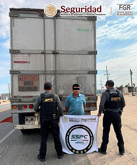 ASEGURAN SSPC Y FGR MÁS DE TRES TONELADAS DE METANFETAMINA EN SONORA
