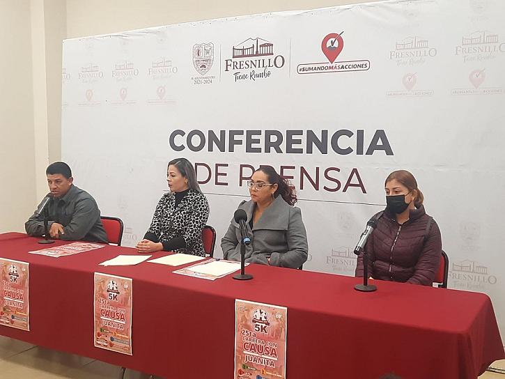 ANUNCIAN LA CARRERA CON CAUSA NÚMERO 25 EN FRESNILLO 