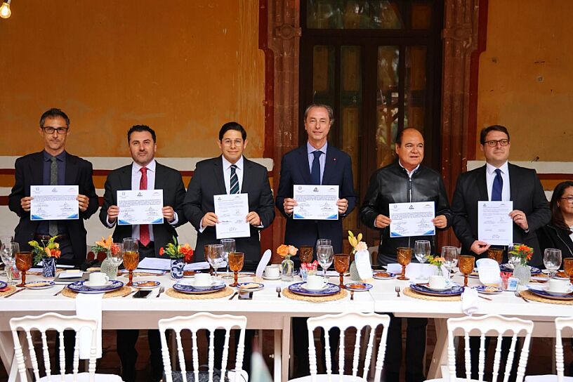ESTRECHA LAZOS GODEZAC CON CÁMARA DE COMERCIO ITALIANA Y CANACO SERVYTUR