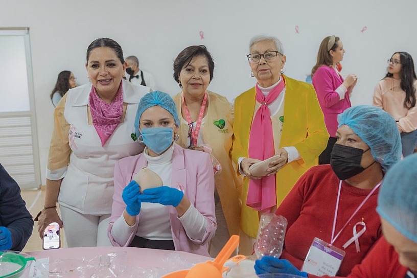 REALIZA DIF GUADALUPE TALLER VIVENCIAL DE PRÓTESIS DE MAMA