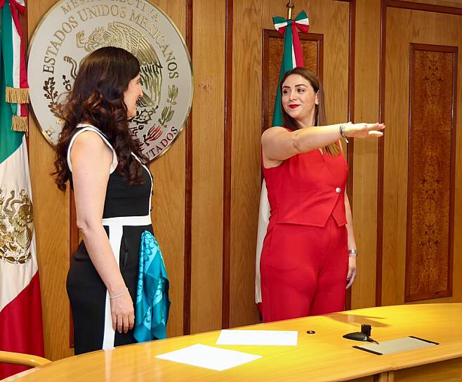 ASUME EDNA BERENICE LÓPEZ DIPUTACIÓN FEDERAL TRAS LICENCIA DE JULIA OLGUÍN