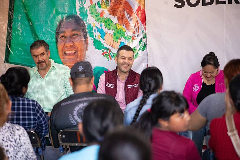 PLANTEA ULISES MEJÍA FORTALECER SERVICIOS DE SALUD EN CALERA