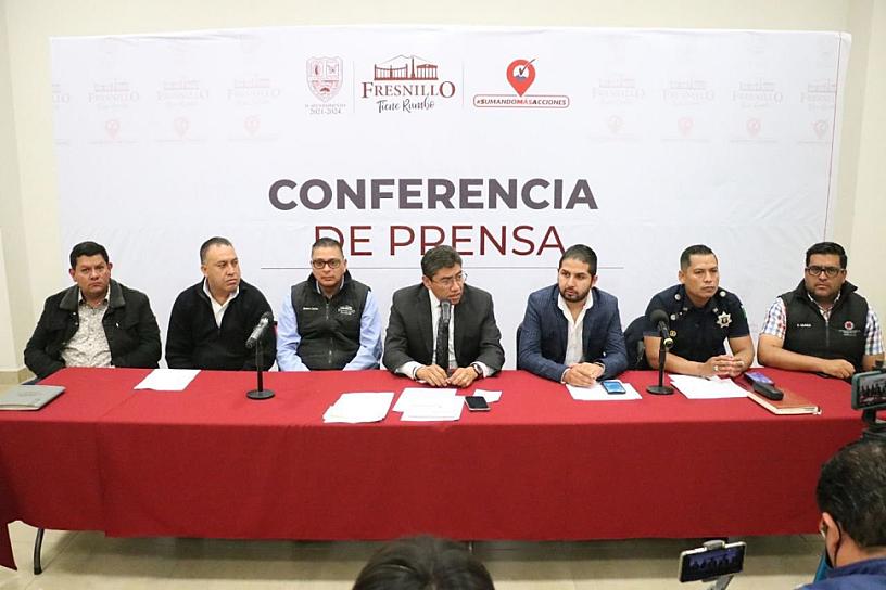 ANUNCIAN OPERATIVO DEL DÍA DE MUERTOS FRESNILLO 2022