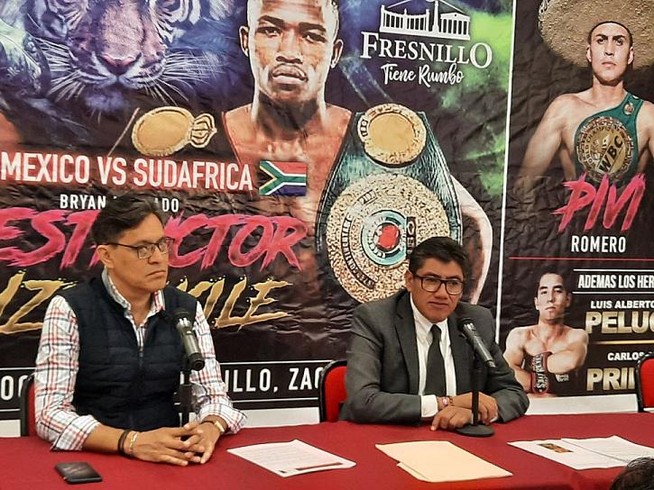 ANUNCIAN PELEA DE BOX EN FRESNILLO 