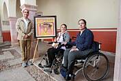 RECONOCE PEPE SALDÍVAR TALENTO DE ARTISTA ZACATECANA VICTORIA HERNÁNDEZ