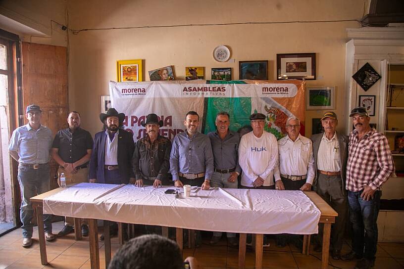 SUMAN MIGRANTES EN EU RESPALDO AL PROYECTO DE ULISES MEJÍA