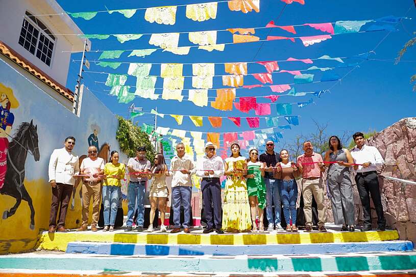 INAUGURA VILLANUEVA PRIMER ANDADOR TURÍSTICO