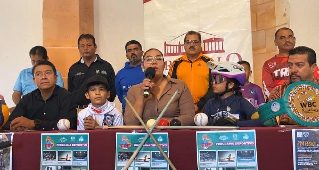 ANUNCIAN PROGRAMA DEPORTIVO DE LA FENAFRE 2024