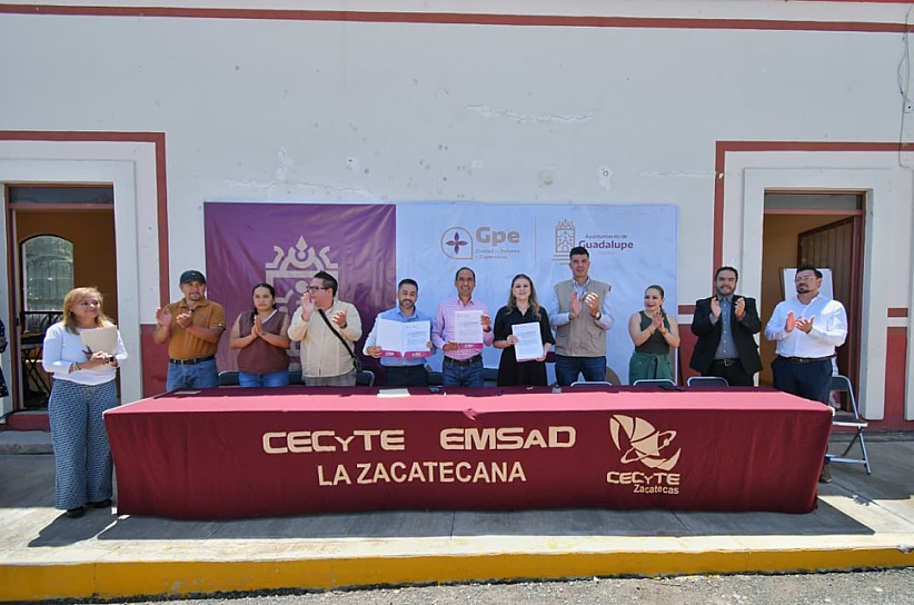 OTORGA GOBIERNO DE GUADALUPE INMUEBLE PARA CLASES EN LA ZACATECANA