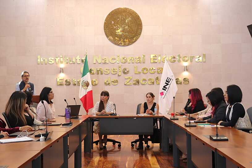 REALIZA INE ZACATECAS CONVERSATORIO SOBRE VIOLENCIA POLÍTICA CONTRA LAS MUJERES