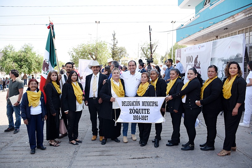 CELEBRA ZÓQUITE 100 AÑOS DE SU EJIDO