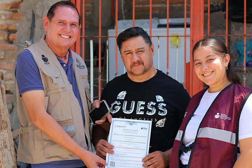 IMPLEMENTA IZEA ENTREGA SEMANAL DE CERTIFICADOS EN SIETE COORDINACIONES