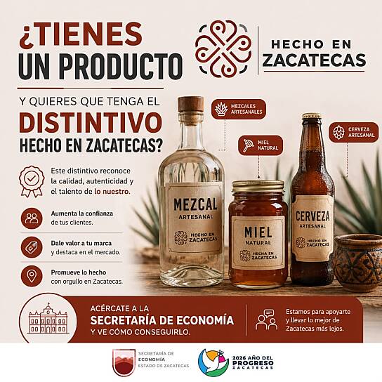 PROMUEVE SECRETARÍA DE ECONOMÍA DISTINTIVO PARA PRODUCTOS LOCALES COMPETITIVOS