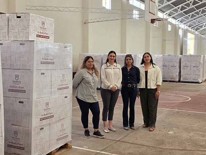 INICIA DISTRIBUCIÓN REGIONAL DE ÚTILES ESCOLARES PARA EL CICLO 2026-2027