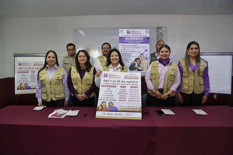 AMPLIARÁN COBERTURA DE LA PENSIÓN MUJERES BIENESTAR