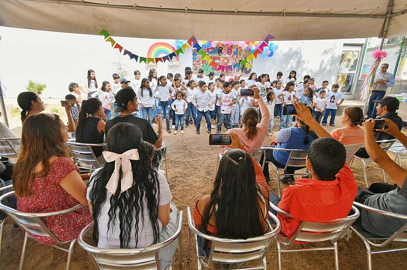 CONCLUYEN CURSOS DE VERANO PARA MÁS DE 200 NIÑOS EN GUADALUPE