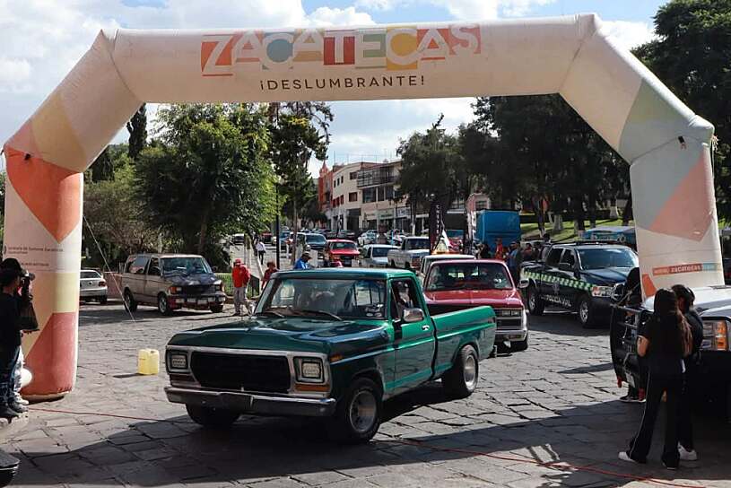PROMUEVE MIGUEL VARELA DESFILE TRUCKS STYLE EN ZACATECAS CAPITAL